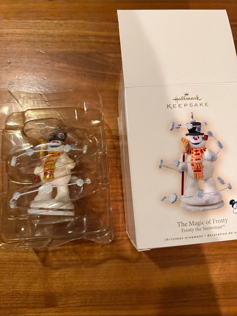 Hallmark Keepsake The Magic of Frosty, Frosty the Snowman ornament